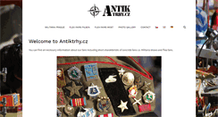 Desktop Screenshot of antiktrhy.cz