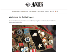 Tablet Screenshot of antiktrhy.cz